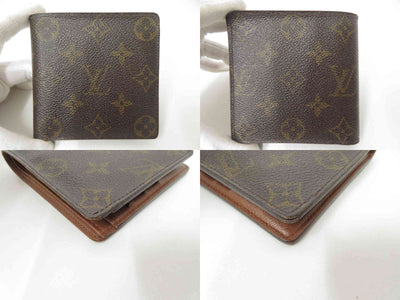 $630 2006 Louis Vuitton Monogram Marco Compact Wallet CA0066
