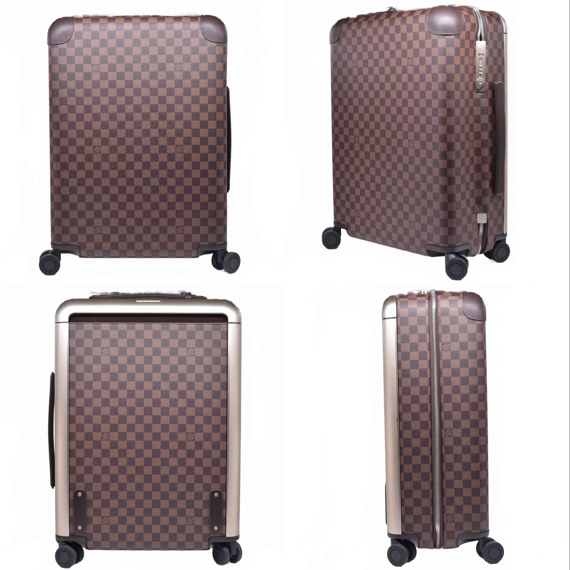 $3550 Louis Vuitton Damier Ebene Horizon 55 RFID 10020665