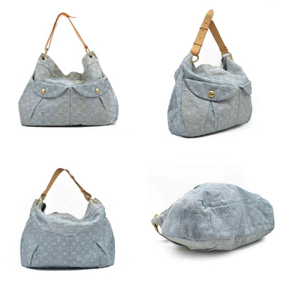 $2000 Louis Vuitton Denim Daily GM Blue Clair