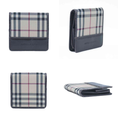 $350 Burberry  Canvas Printed Coin Pouch CONSIGNMENT
