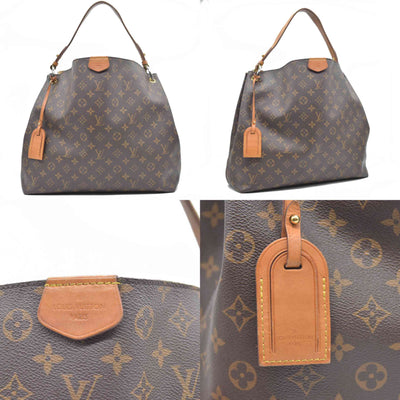 AUCTION $2120 Louis Vuitton  Monogram Graceful MM TX0199