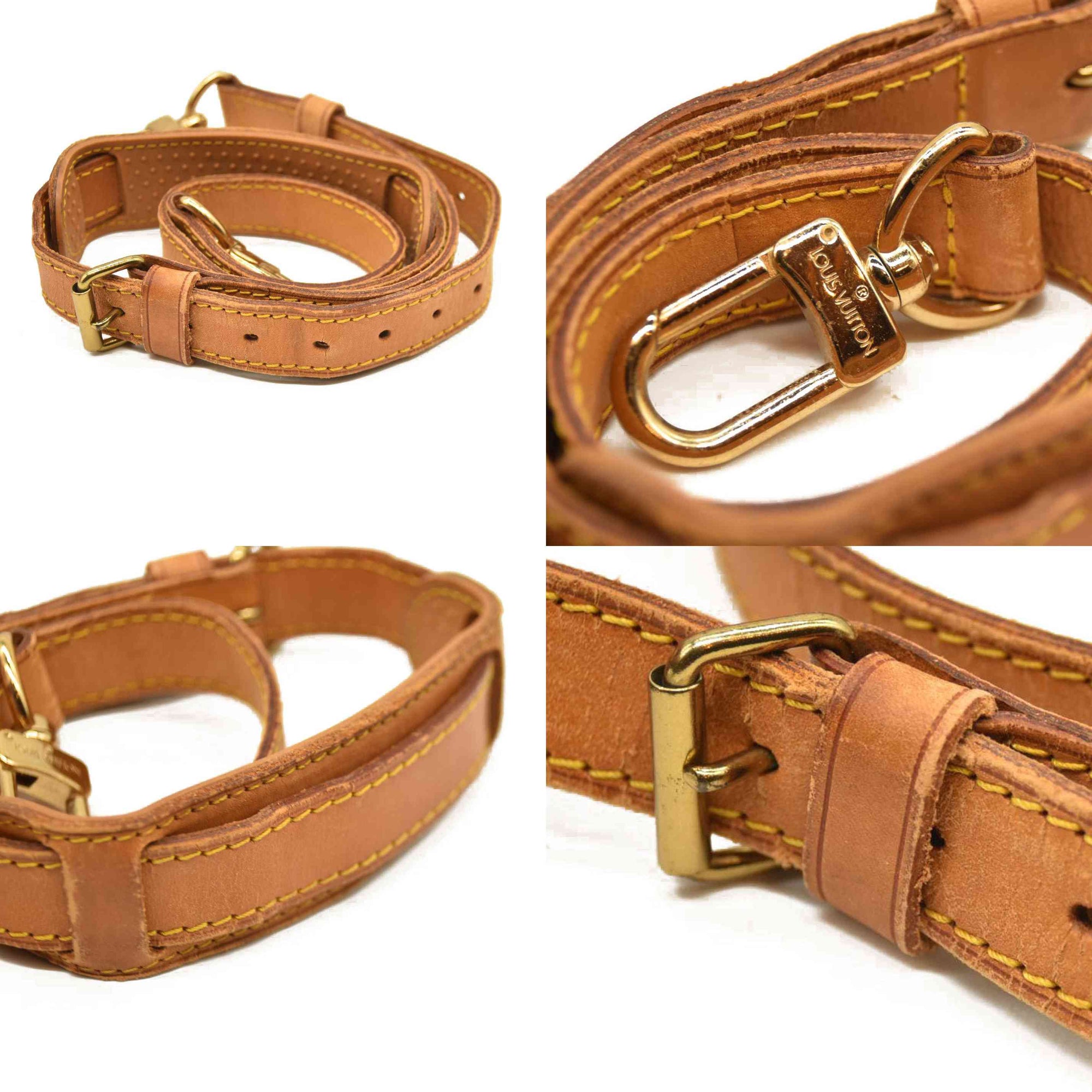 Louis Vuitton  Vachetta 25mm Adjustable Shoulder Strap