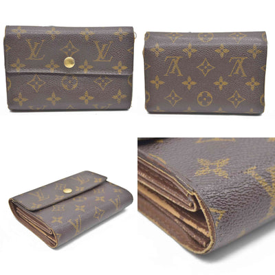 LOUIS VUITTON Monogram Alexandra Trifold Wallet