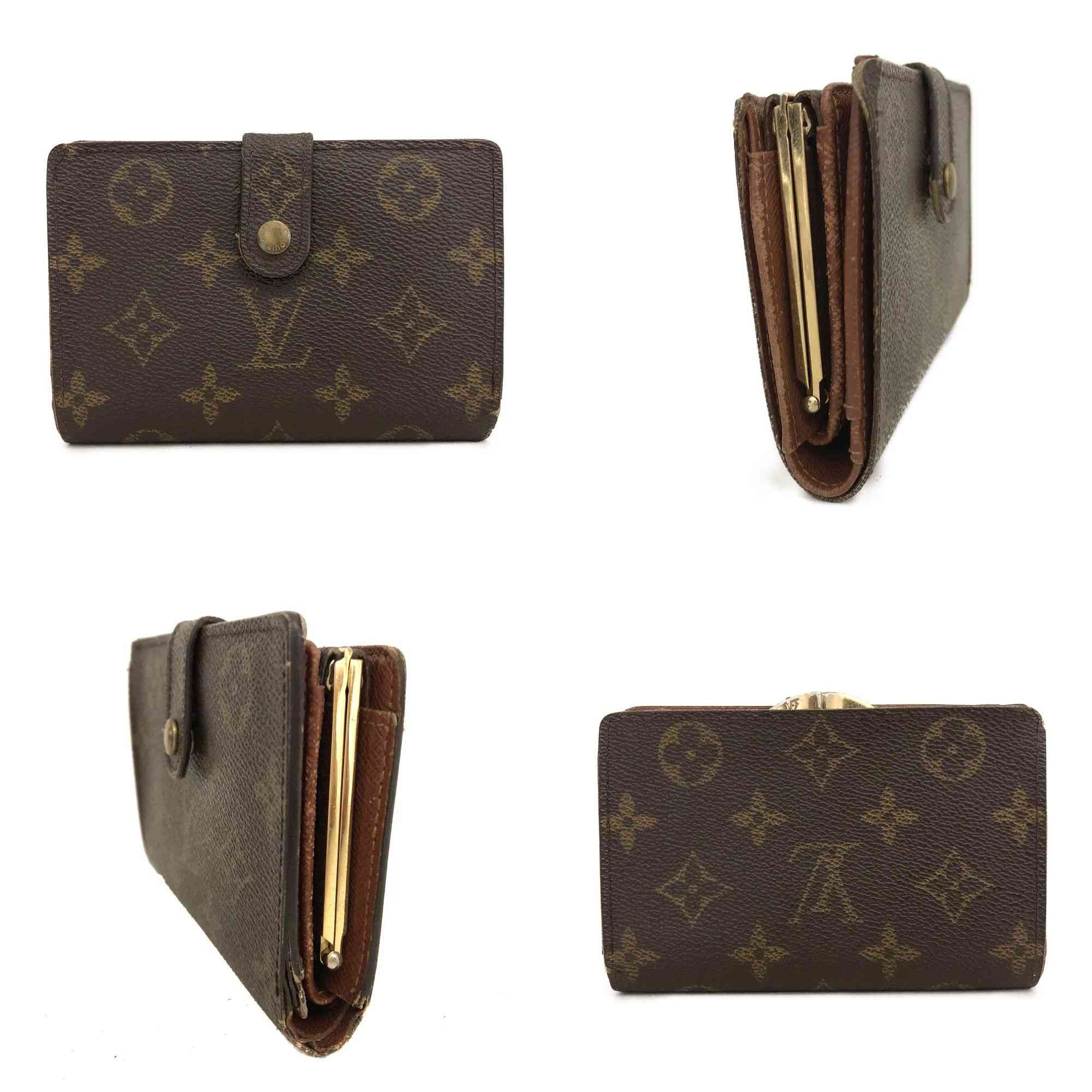 Louis Vuitton Monogram Porte Monnaie Billets Viennois Bifold Wallet TH0011