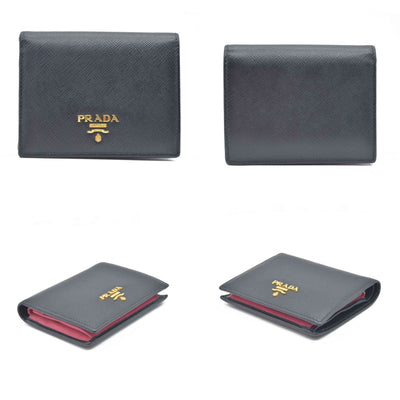 $795 Prada Small Saffiano Leather Wallet