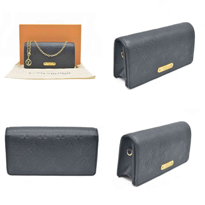 $1890 Louis Vuitton LV Monogram Lily Wallet on Chain