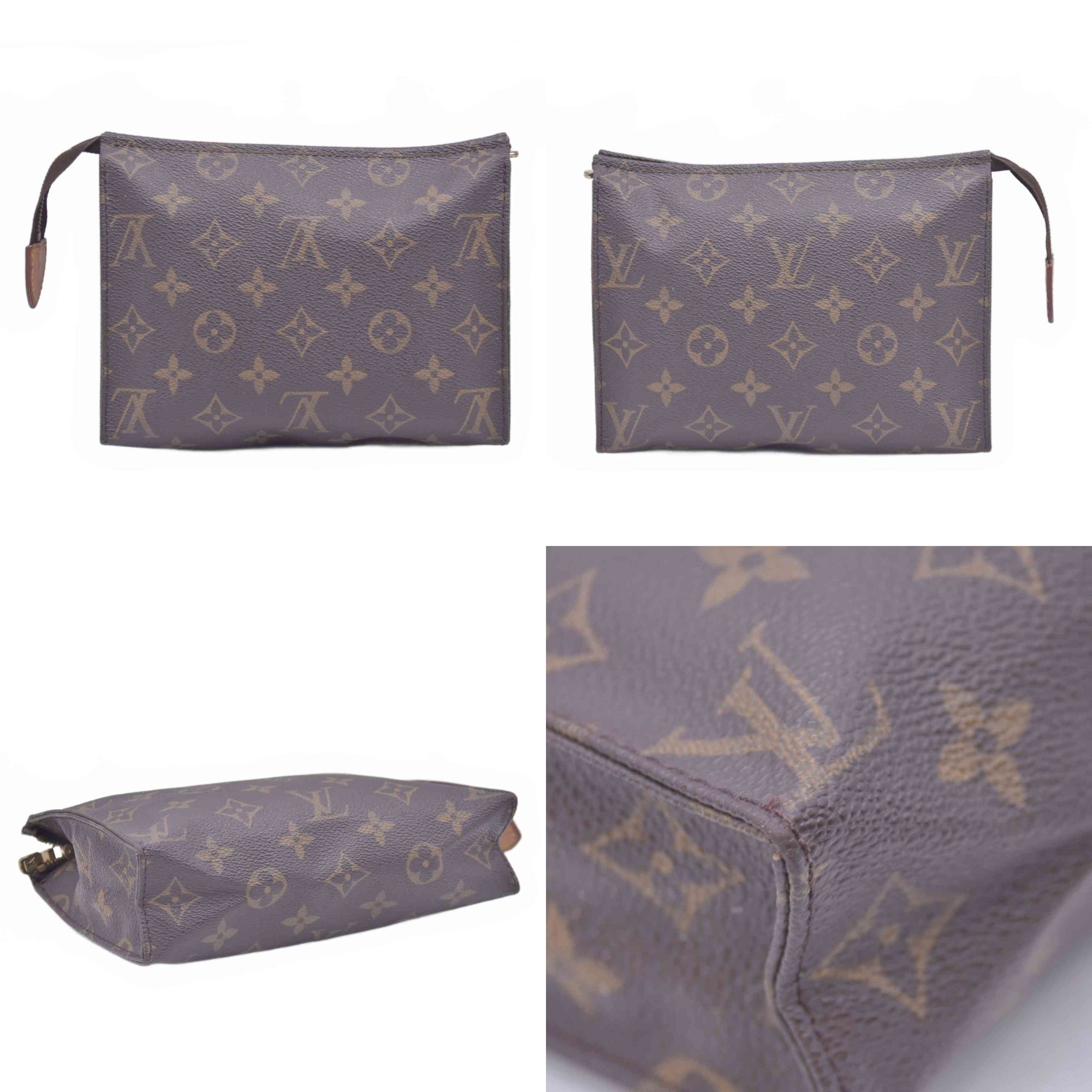 $540 1988 Louis Vuitton Monogram Toiletry 19 884TH