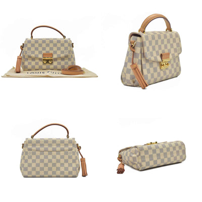 $2000 2018 Louis Vuitton Damier Azur Croisette FL2138