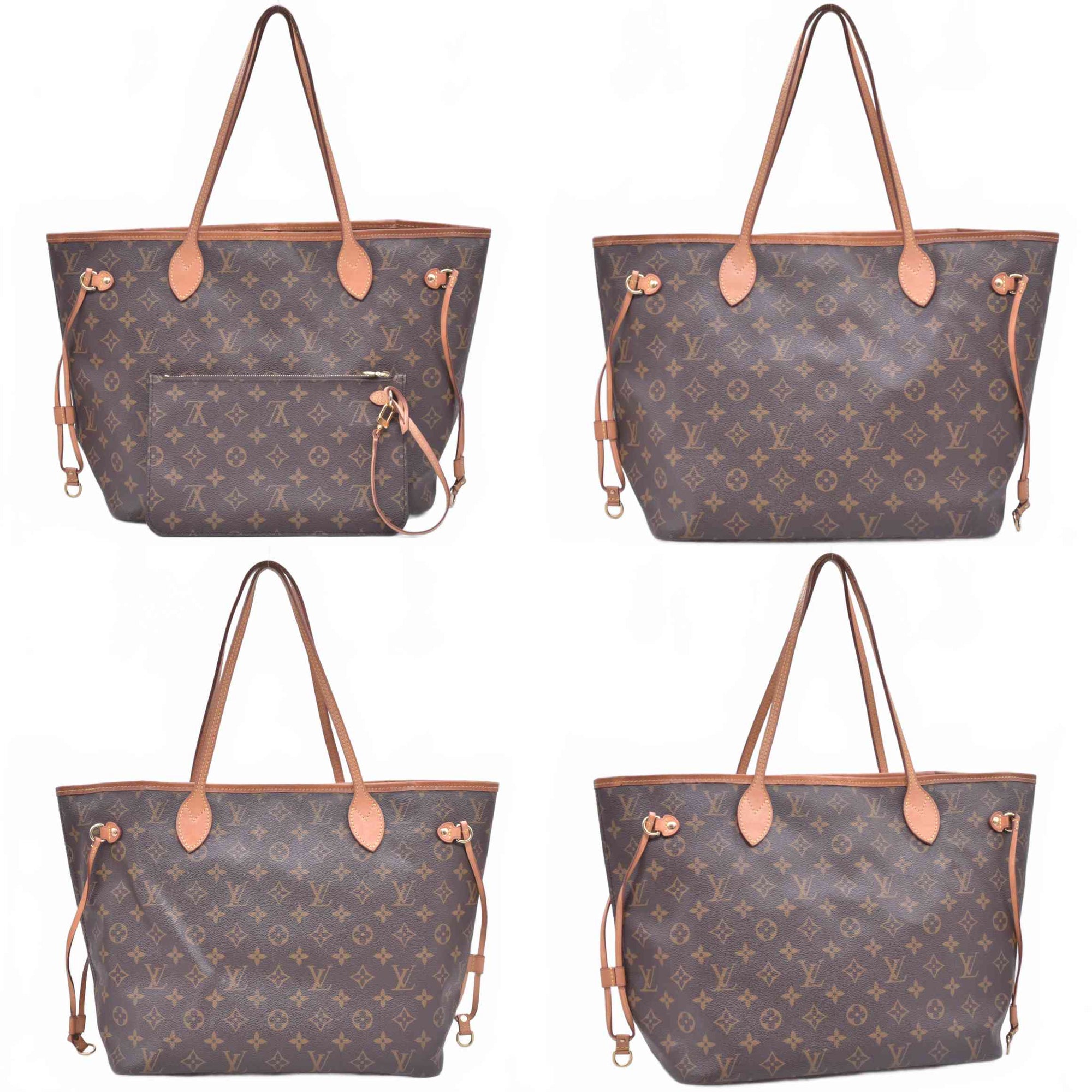 $2240 2017 Louis Vuitton Monogram Neo Neverfull MM with Pouch SF3157