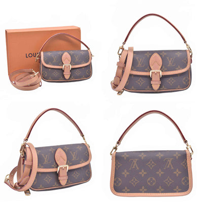 $2170 Louis Vuitton Monogram Nano Diane RFID With Box 10020697