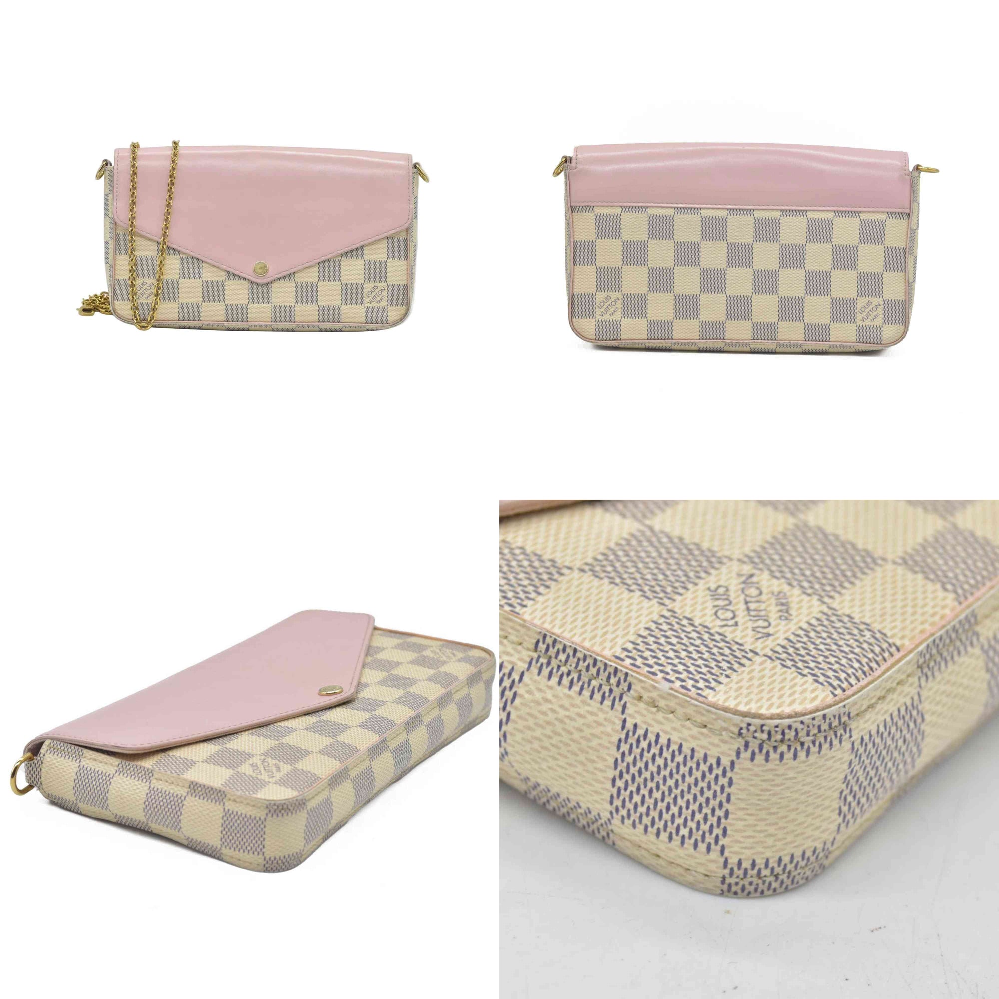 Louis Vuitton Damier Azur Pochette Félicie MI1199
