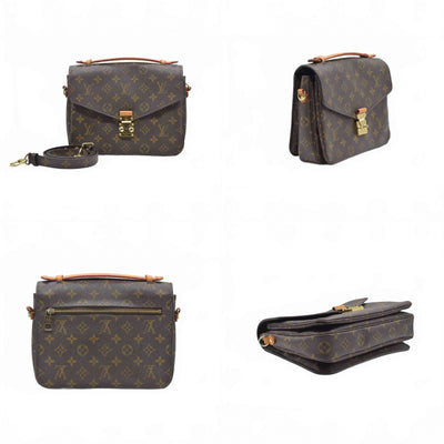 $2750 Louis Vuitton  Monogram Pochette Metis SR1137