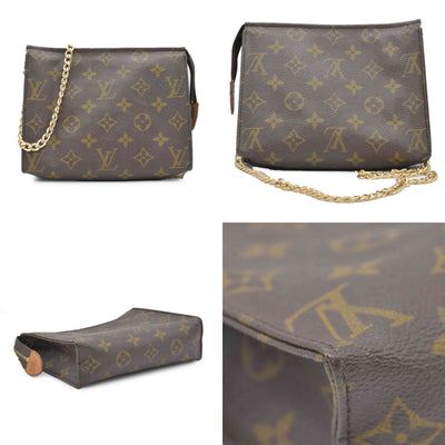 $740 Louis Vuitton Monogram Toiletry Pouch 19 CONSIGNMENT