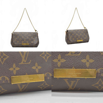 $1490 2015 Louis Vuitton  Monogram Favorite PM FL4145