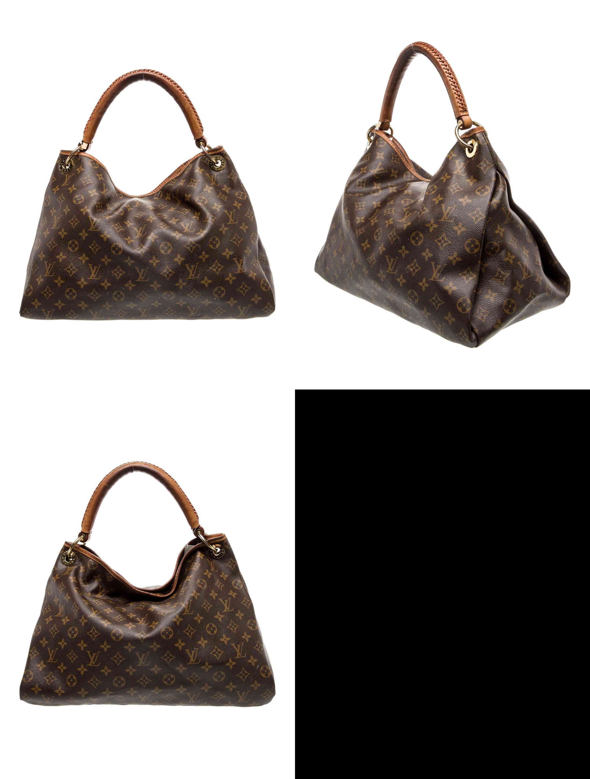 $2500 2021 Louis Vuitton Monogram Artsy MM NM Brown