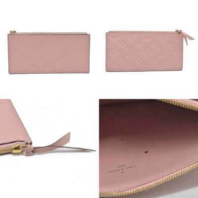 AUCTION $1720 Louis Vuitton LV Monogram Pochette Félicie Pink Insert Zip Pouch
