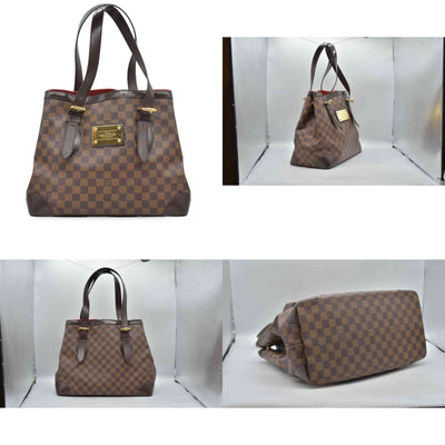 $1880 Louis Vuitton Damier Ebene Hampstead MM CONSIGNMENT