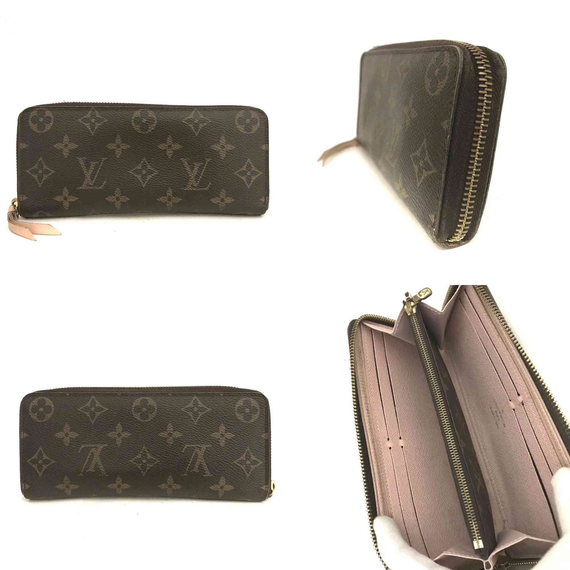 PRE-ORDER Louis Vuitton Monogram Portefeuille Clemence Zip-Around Long Wallet