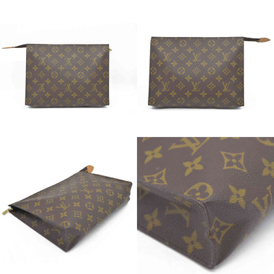 Louis Vuitton Monogram Poche Toilette 26 Cosmetics Pouch Purse