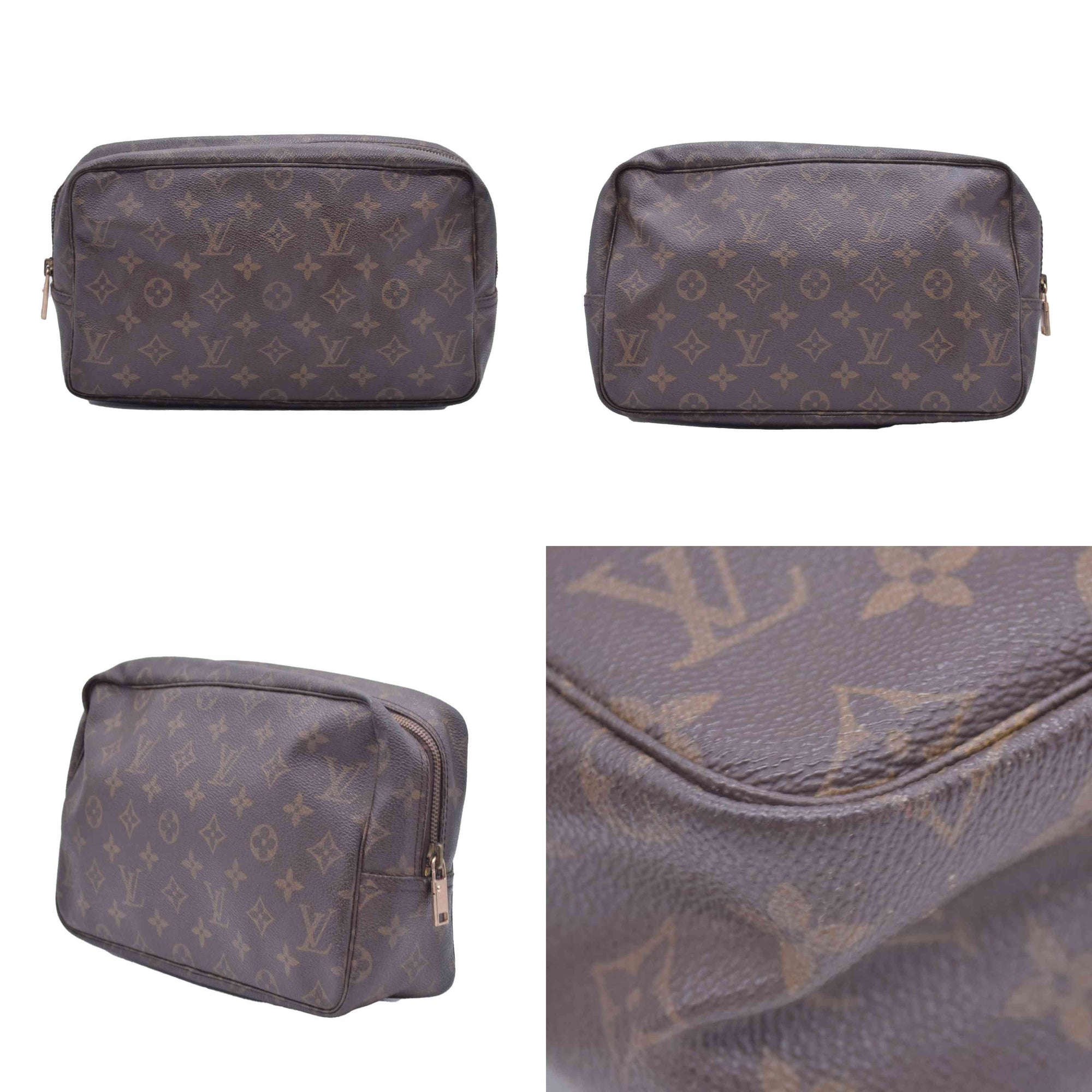 $620 1982 Louis Vuitton Monogram Trousse Toilette 23 872NO 10021252