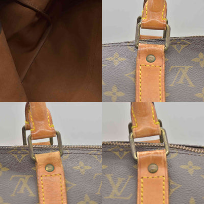 $1440 1988 Louis Vuitton LV Boston Bag Keepall 50 Brown Monogram VI883