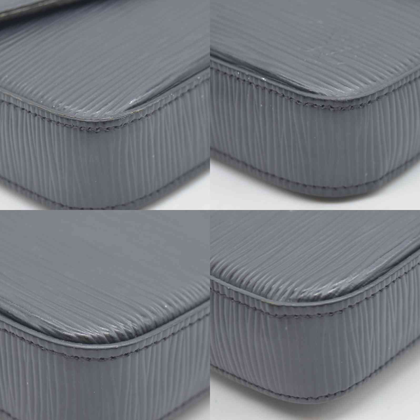 LOUIS VUITTON  Epi Pochette Felicie Black  Noir $1720