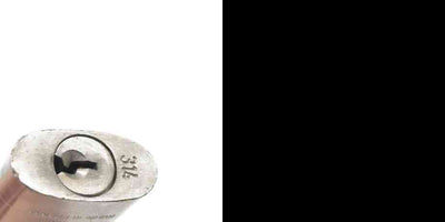 Louis Vuitton Padlock and Key 314 Silver CONSIGNMENT