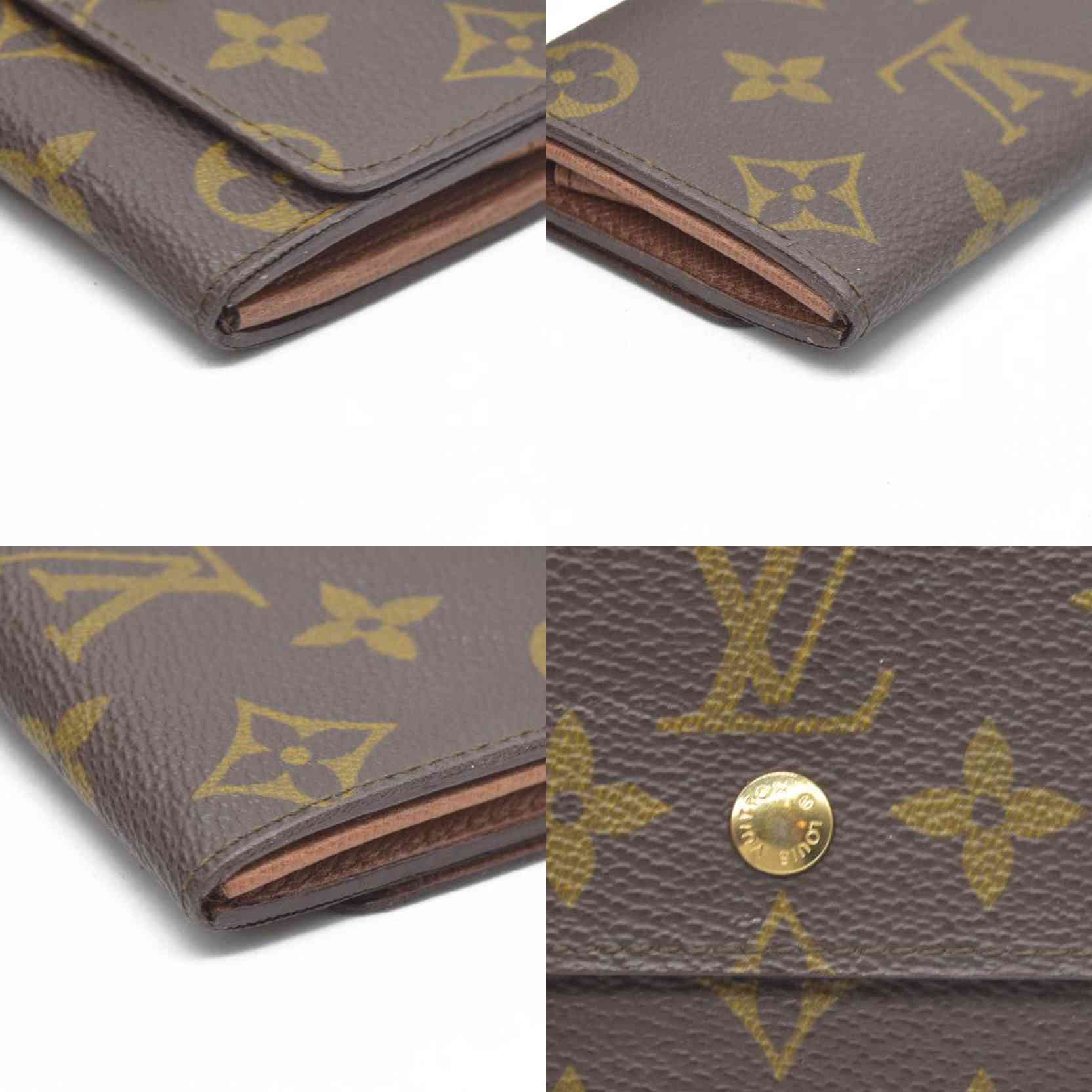 $545 Louis Vuitton  Monogram Porte-Monnaie Coin Purse RA0920