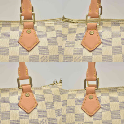 $2040 2017 Louis Vuitton Damier Azur Speedy Bandouliere 30 DU1197