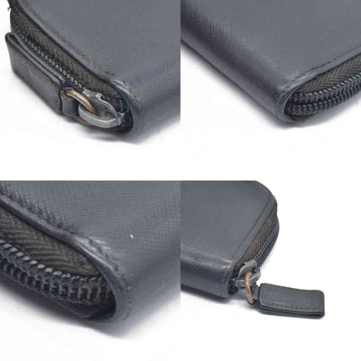 Prada Saffiano Lux Leather Compact Wallet