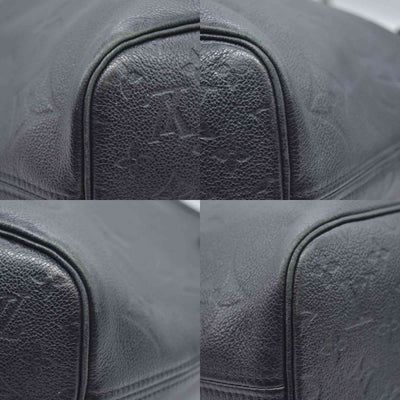 $3050 RFID Louis Vuitton Empreinte Monogram Giant Neverfull MM Black