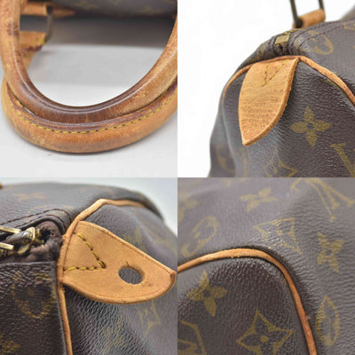 1988 $1490 Louis Vuitton LV Hand Bag Speedy 25 Brown Monogram VI884