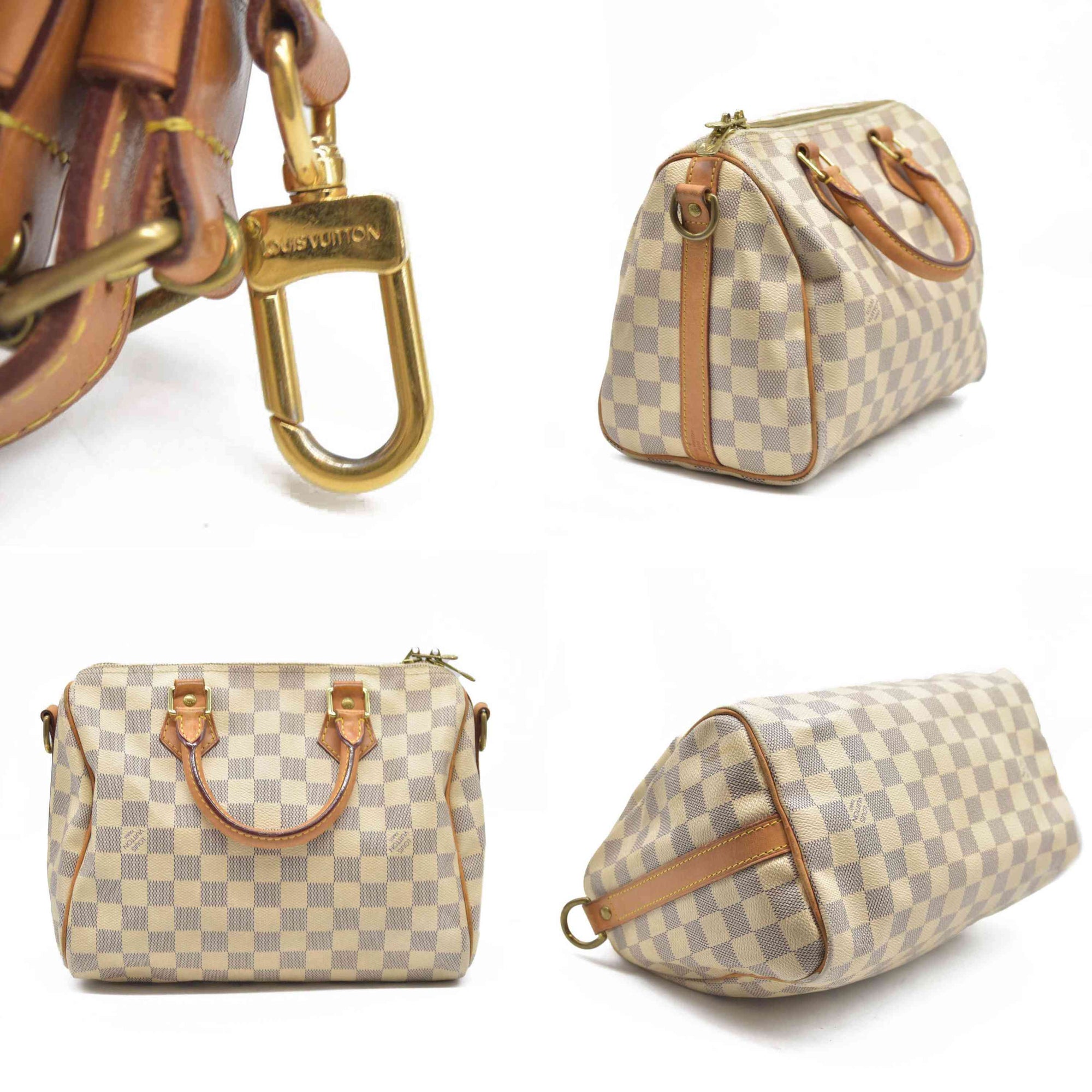 Louis Vuitton  Damier Azur Speedy Bandouliere 25