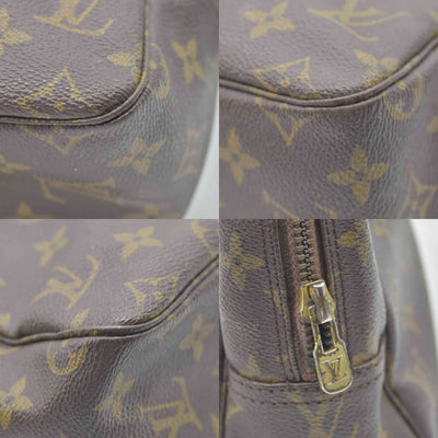 $600 1985 LOUIS VUITTON Monogram Trousse Toilette 28 Clutch Bag 854MI