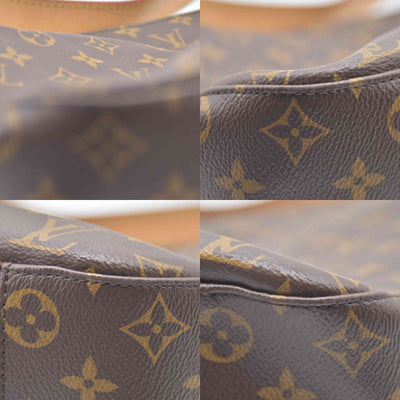 $2740 Louis Vuitton Monogram Slouchy MM 10019573