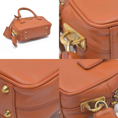 $750 Prada Saffiano Lux Mini Crossbody Bag