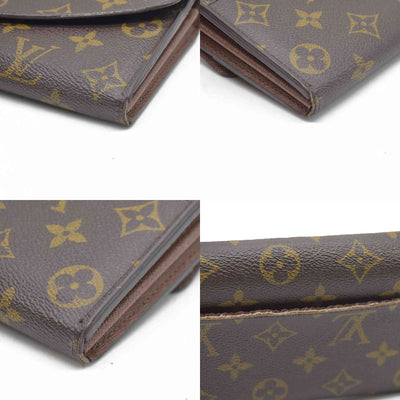 AUCTION $725 Louis Vuitton Monogram Sarah Wallet (no date code)