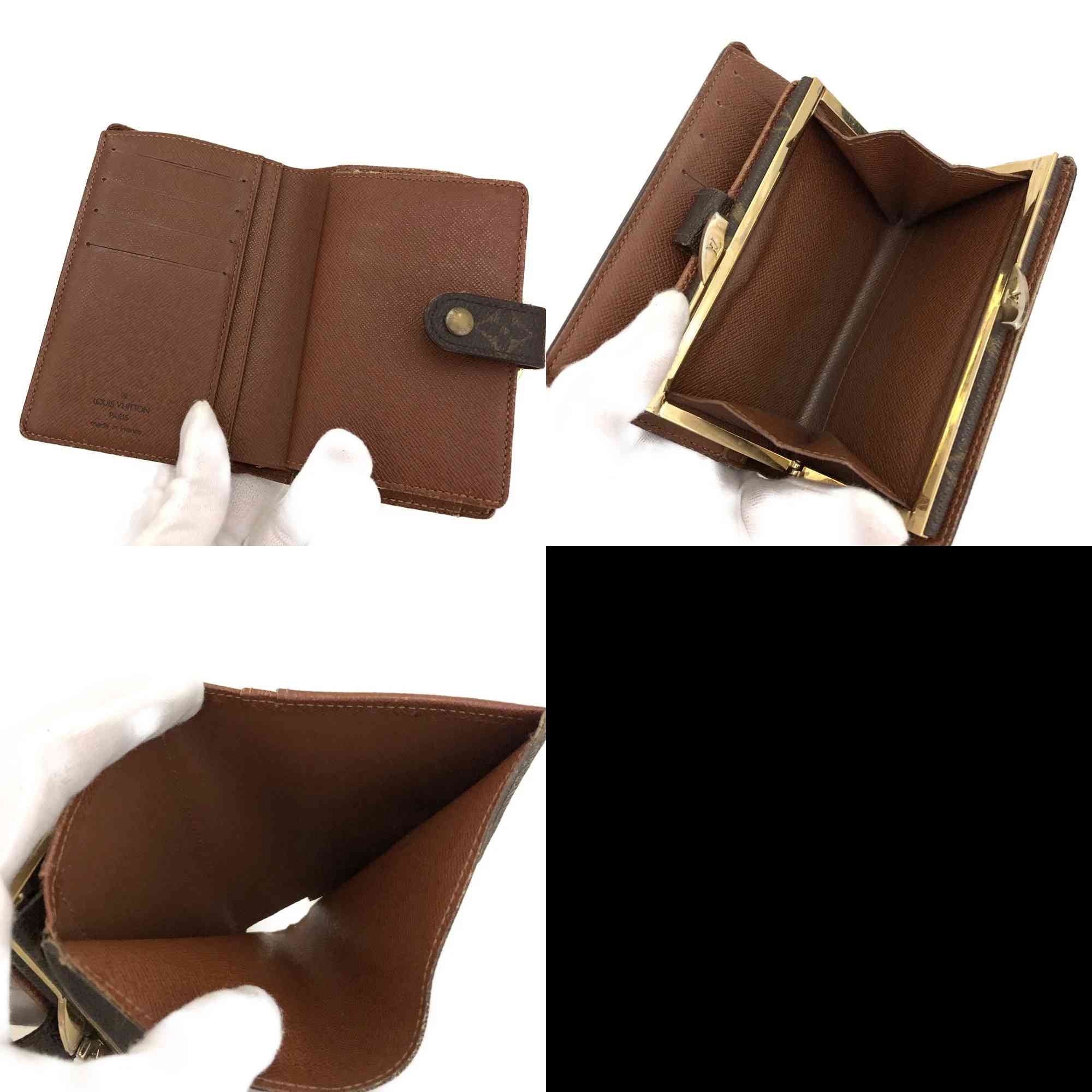 Louis Vuitton Monogram Porte Monnaie Billets Viennois Bifold Wallet TH0011