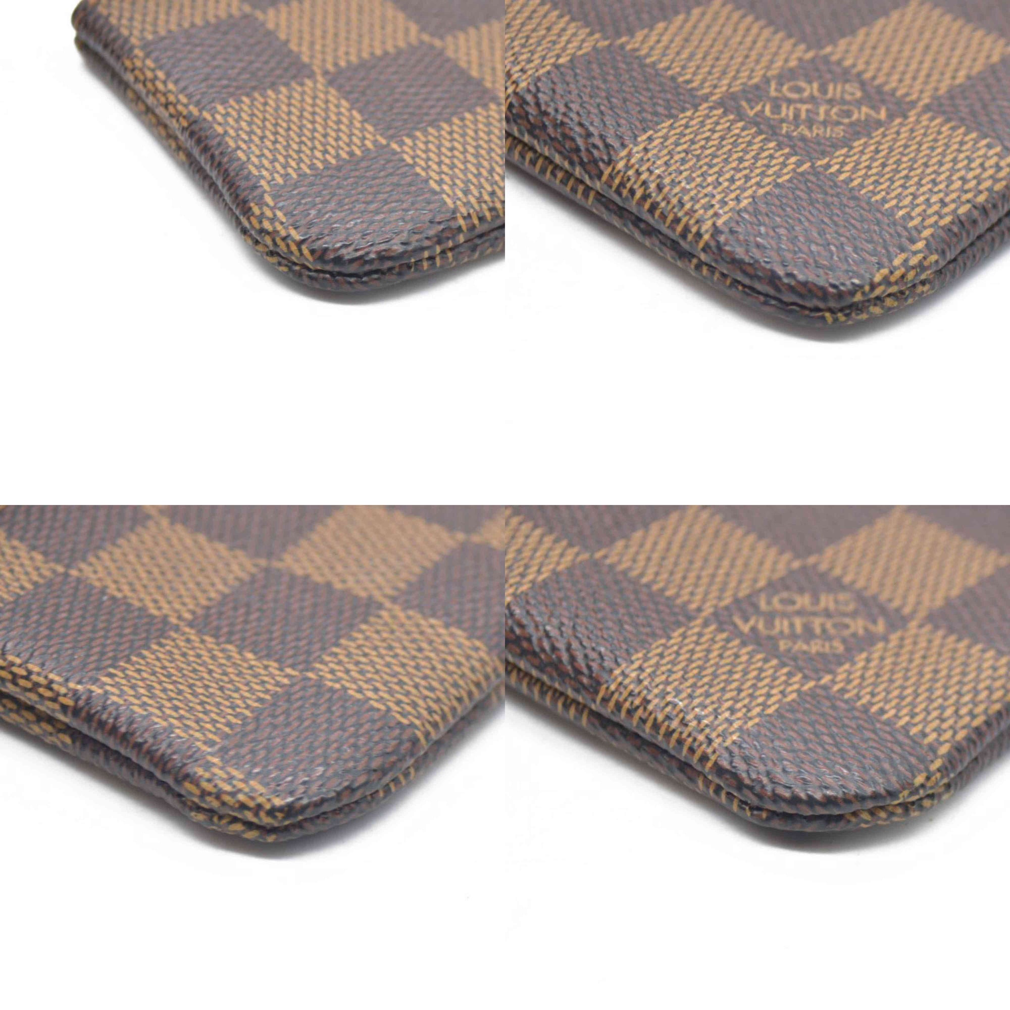 $345 Louis Vuitton Damier Ebene Key Holder CA0074