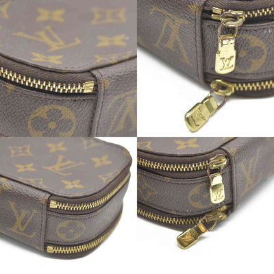 Louis Vuitton Monogram Trousse Blush PM Cosmetic Pouch VI0042