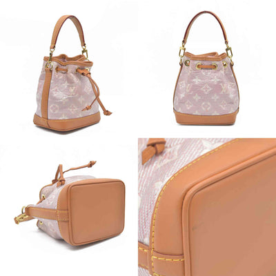 $2260 Louis Vuitton Monoglam Nano Noe Rose