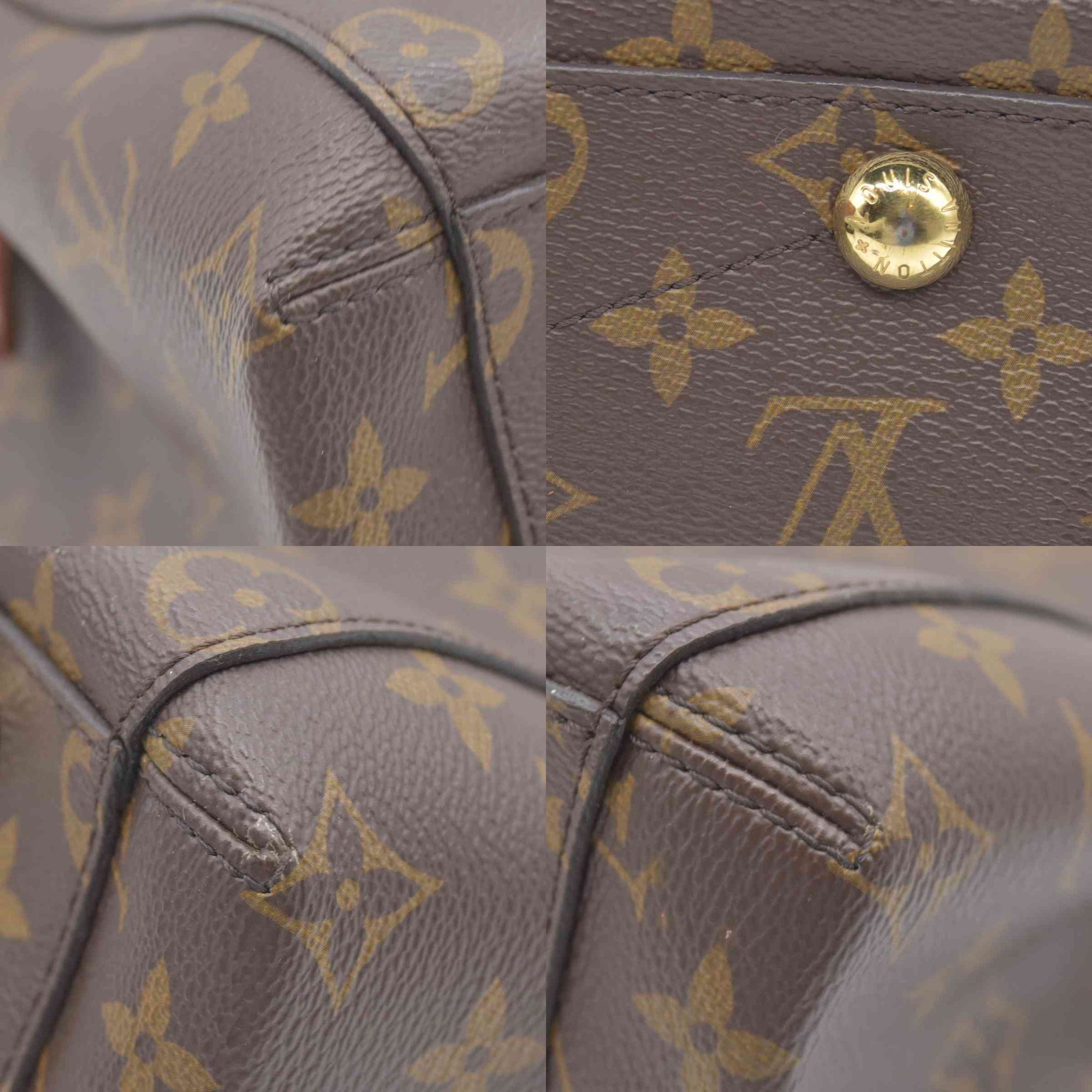 $2750 2017 Louis Vuitton Monogram Montaigne BB CA1147