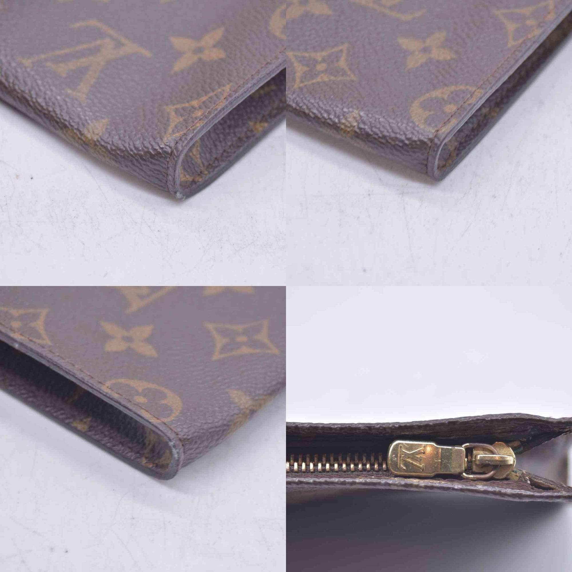 $490 2000 Louis Vuitton Monogram Bucket 23 Pouch VI0070