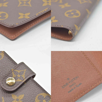 $505 1999 Louis Vuitton Monogram Agenda Cover Small  CA1919
