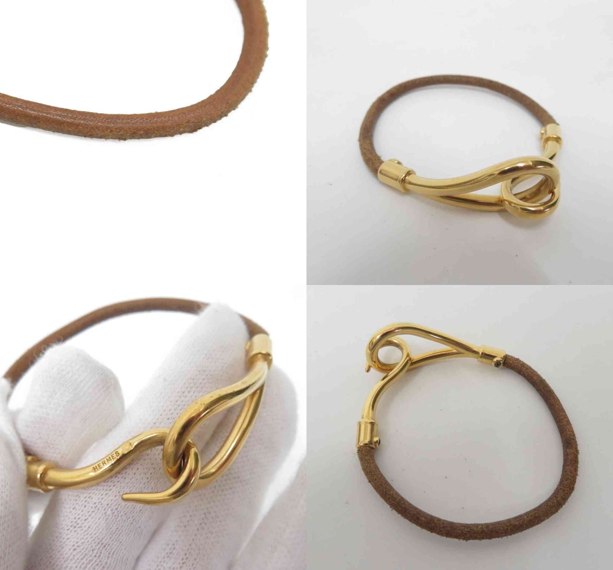 $450 Hermes Jumbo Hook Bracelet Accessory