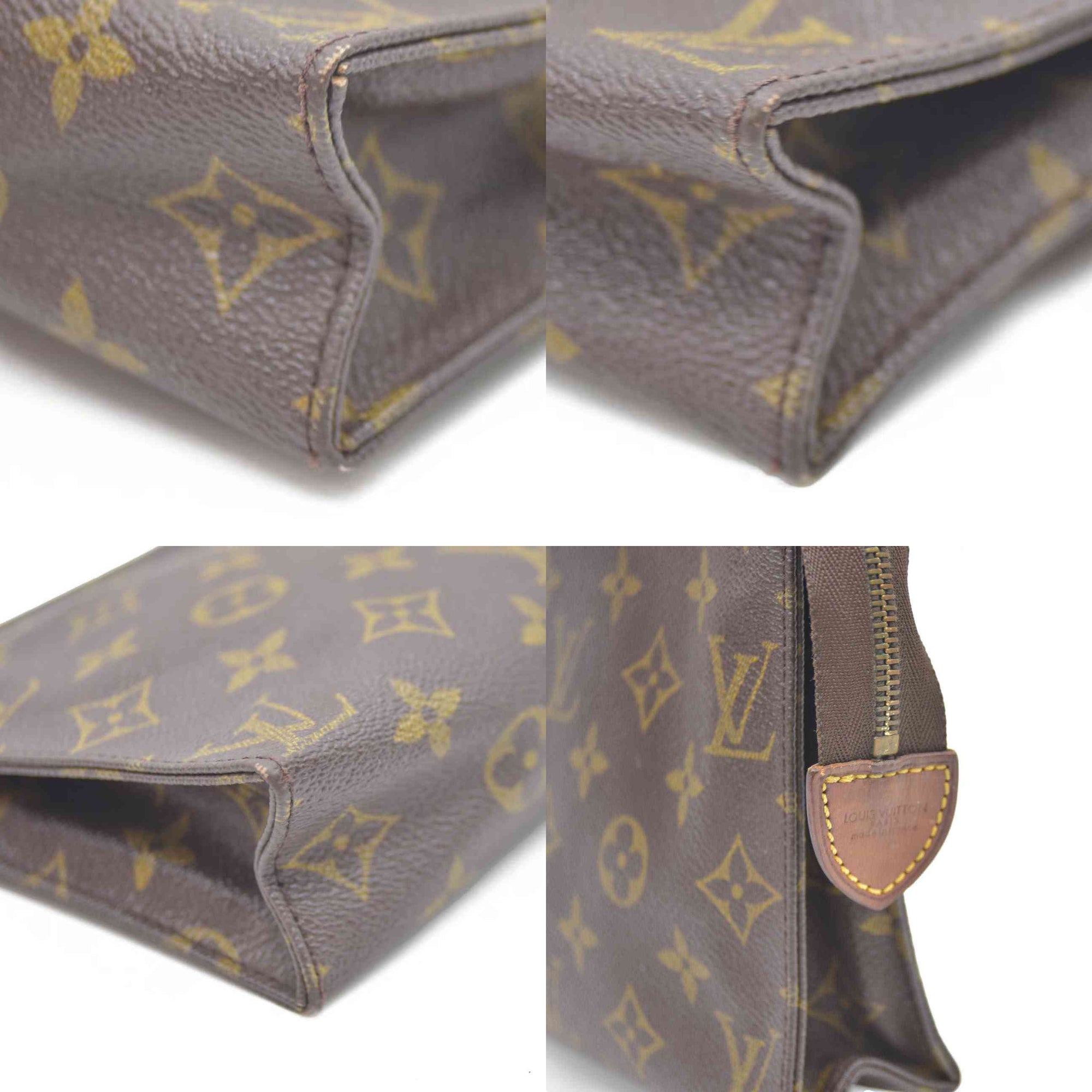 Louis Vuitton Monogram Toiletry Pouch 15 TH8903