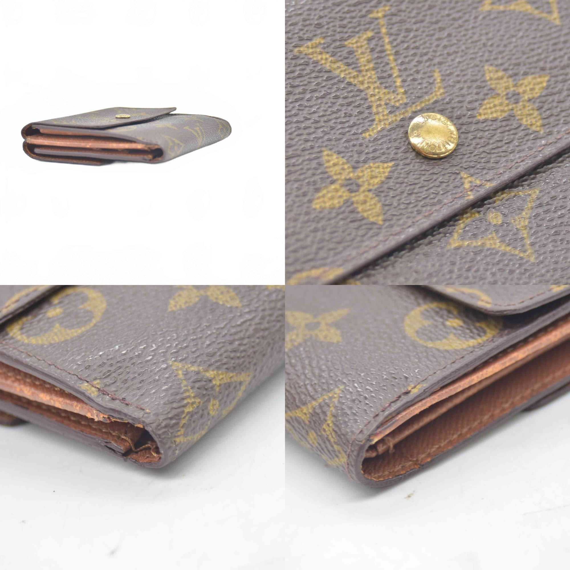 $630 Louis Vuitton Monogram Elise Wallet SP0968 CONSIGNMENT