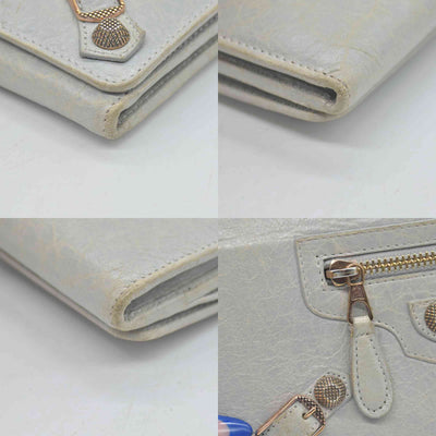 Balenciaga Leather Continental Wallet