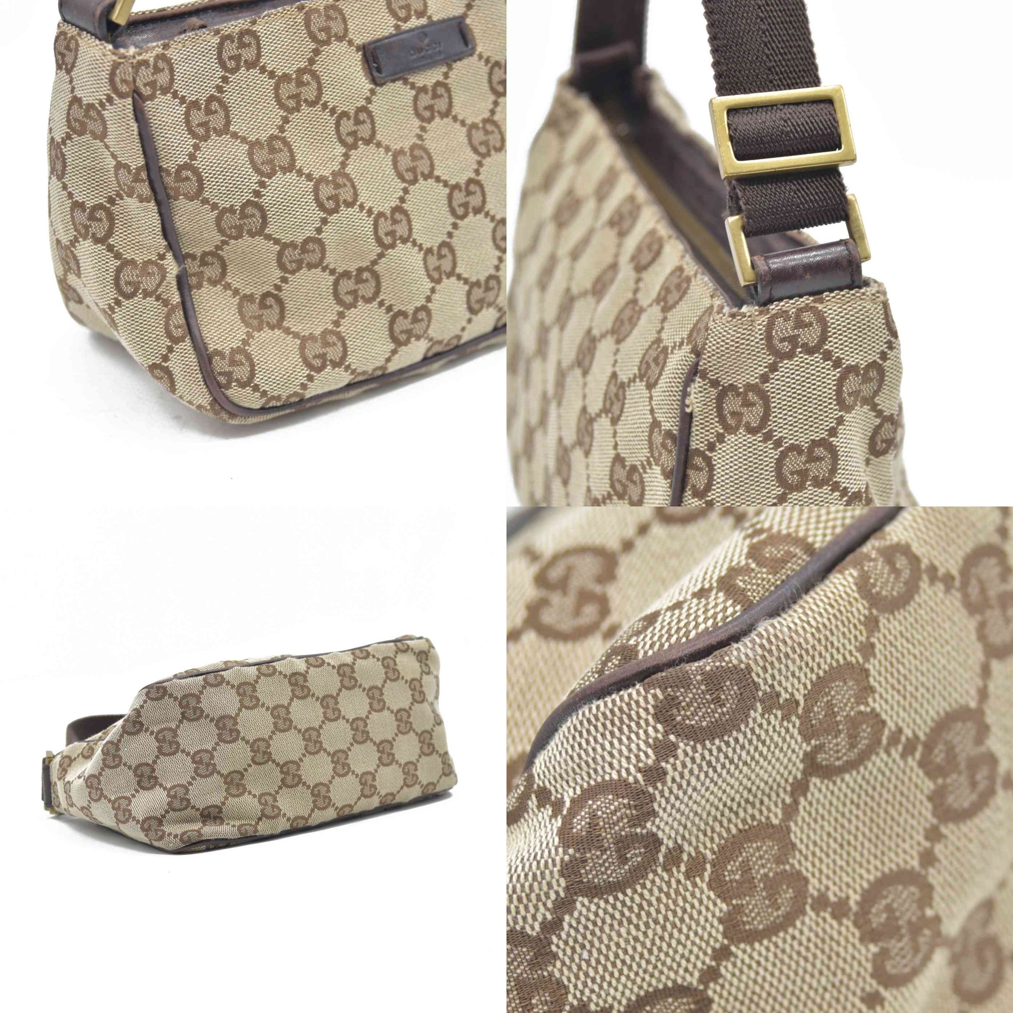 Gucci GG Canvas Baguette Mini NL Consignment
