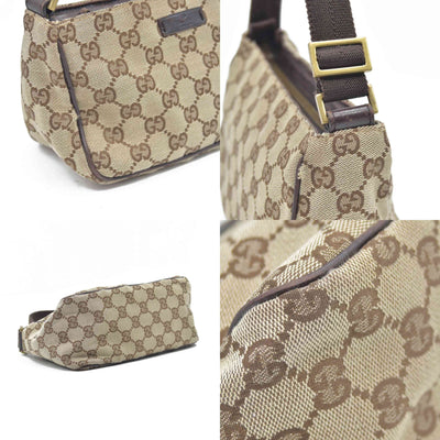 Gucci GG Canvas Baguette Mini NL Consignment